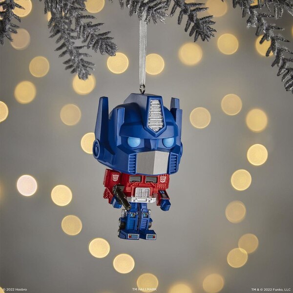 New Funko Pop Ornaments Transformers Optimus Prime Image  (1 of 2)